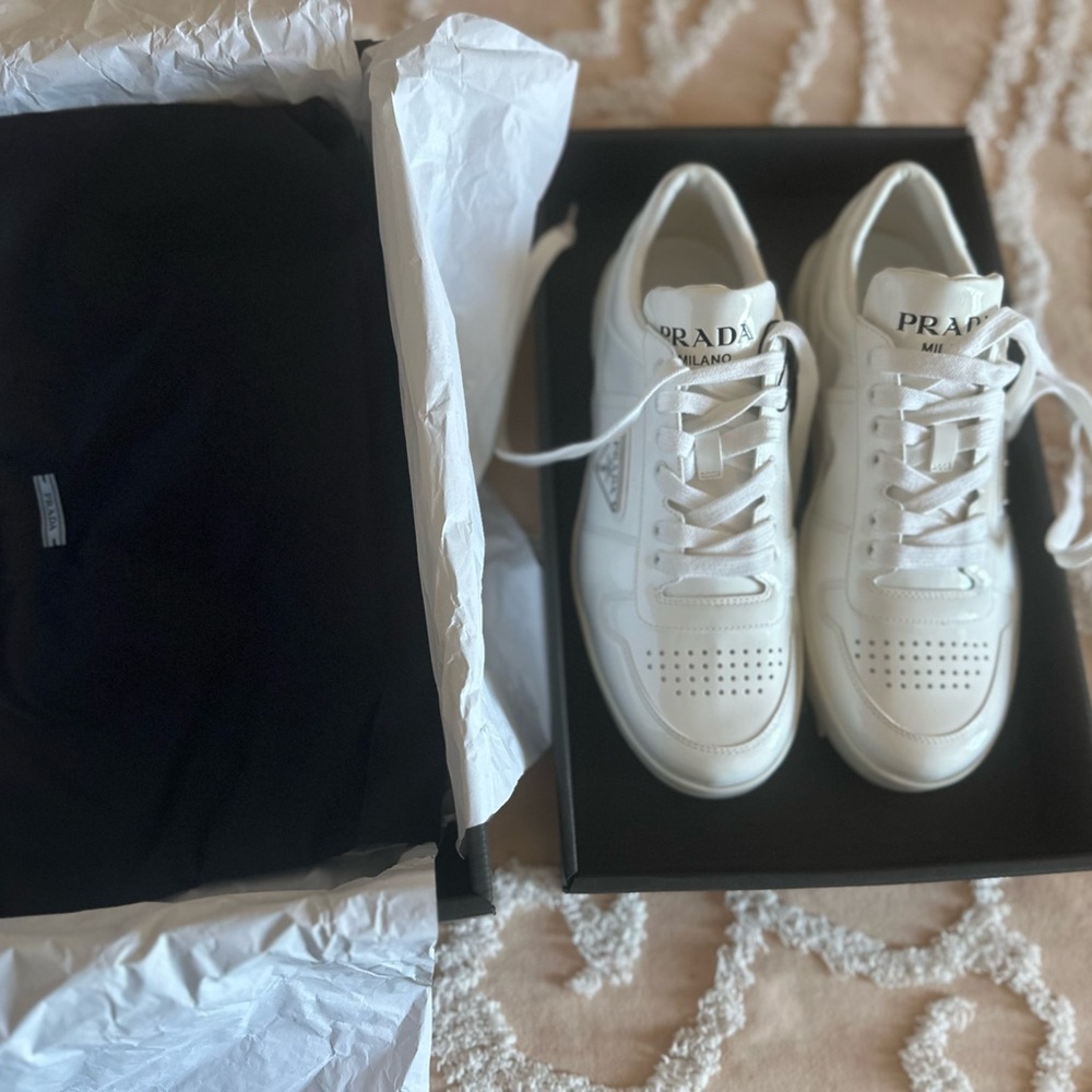 Prada White Sneakers